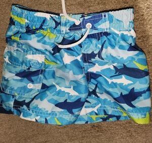 Ocean Adventure Kids Shark Print Shorts